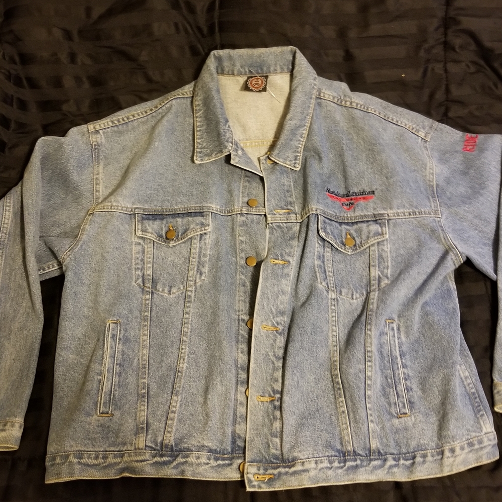 HARLEY DAVIDSON LAS VEGAS JEAN JACKET SIZE XXL